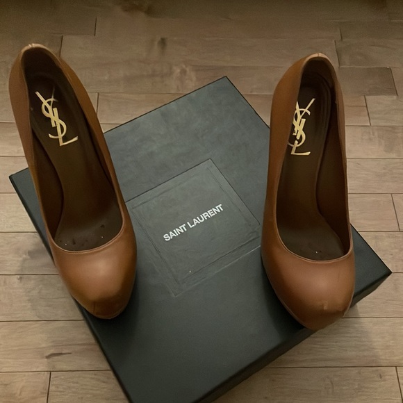 Saint Laurent classic brown pump - Picture 3 of 4